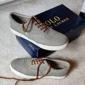 Polo by Ralph Lauren Men's Gray Casual Shoes